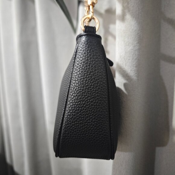 Coach Lychee-Textured Leather Shoulder Bag - Picture 3 of 9